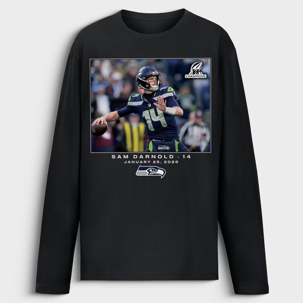Men 2026 Nike NFL Seattle Seahawks  long sleeved T-shirt black 010